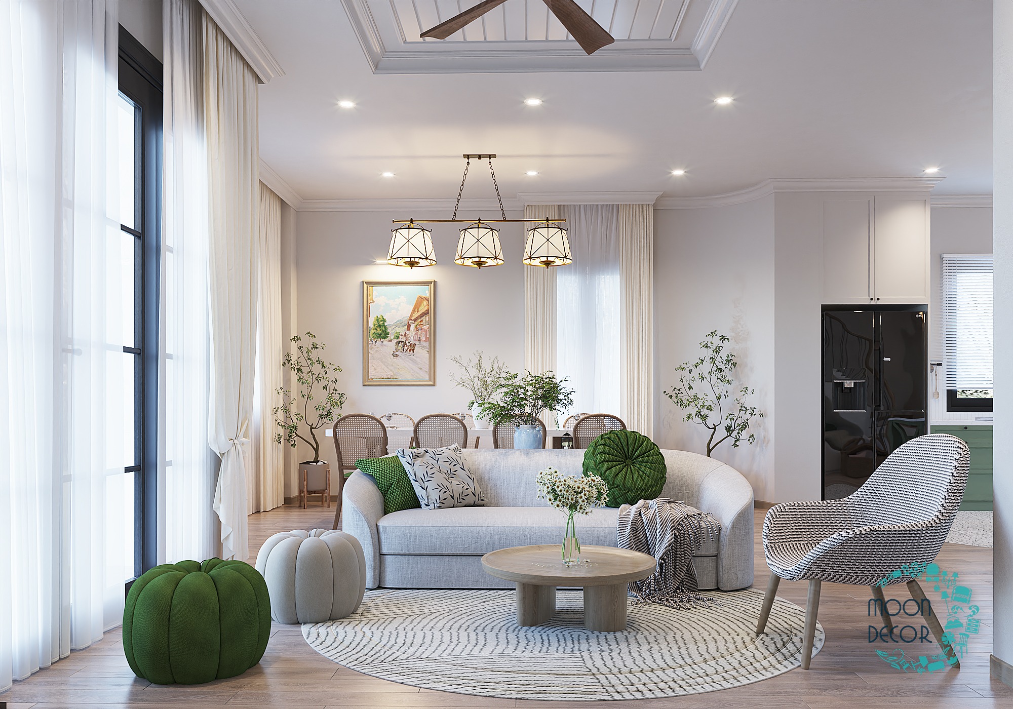 livingroom 1 3 - Nội thất Moon Decor