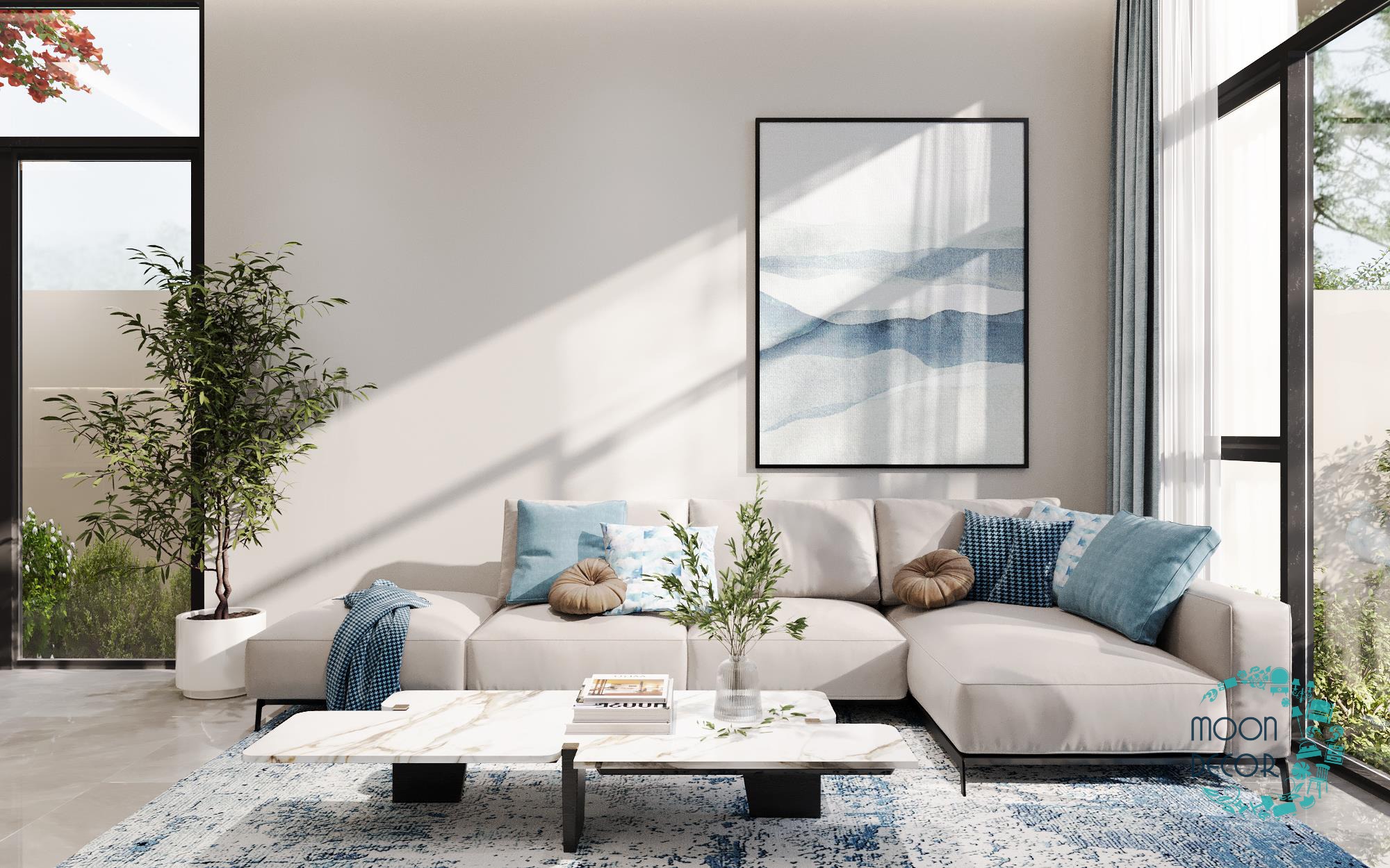 livingroom 1 5 - Nội thất Moon Decor